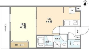 ブランドール都立大の物件間取画像